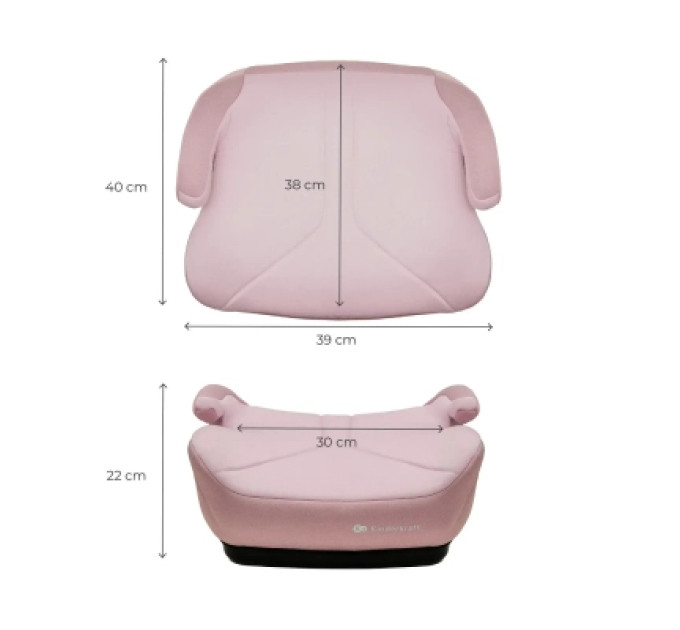 Kinderkraft Автокрісло Kinderkraft i-Boost 2 бустер Pink (KCIBOO02PNK0000) (5902533929184)