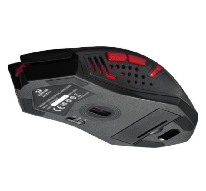 Defender Мишка Defender M601WL-BA Wireless + mouse pad Black/Red (78227)