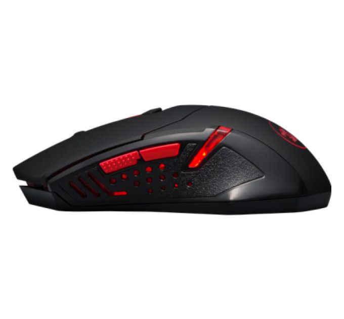 Defender Мишка Defender M601WL-BA Wireless + mouse pad Black/Red (78227)