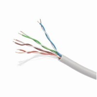 Звита пара,Cablexpert UPC-6004-L/100, CAT6, багатожильна, алюміній під міддю (CCA з AWG24), неекранована, 100 м