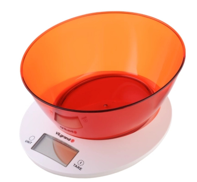 Vilgrand Ваги кухонні Vilgrand VKS-533C red