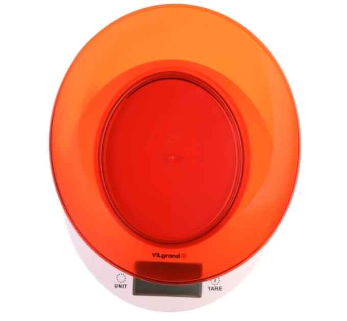 Vilgrand Ваги кухонні Vilgrand VKS-533C red
