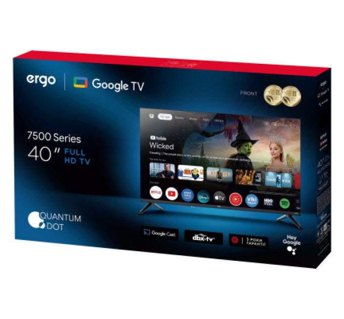 Ergo Телевізор Ergo 40JFQ7500