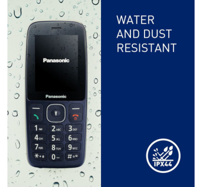 Panasonic Мобільний телефон Panasonic KX-TF400 Blue (KX-TF400EXC)