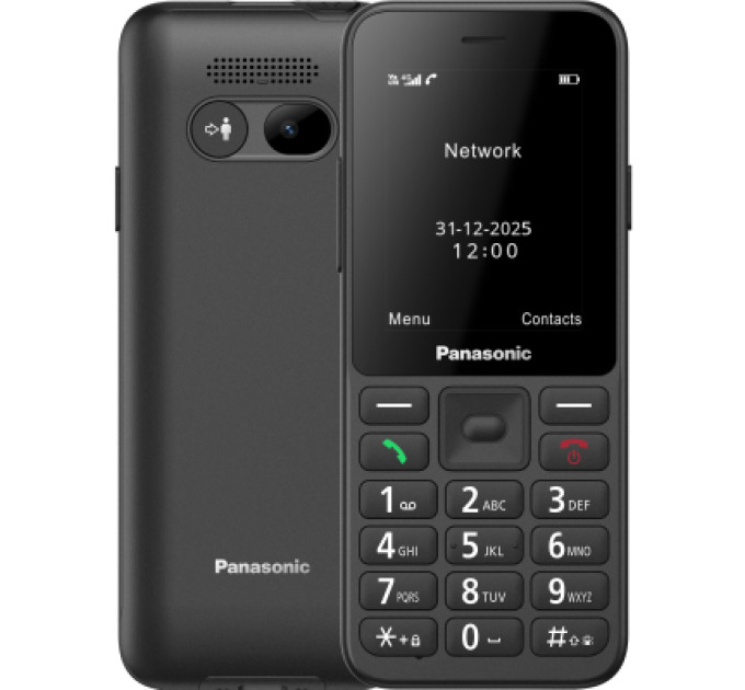 Panasonic Мобільний телефон Panasonic KX-TU260 Black (KX-TU260EXB)