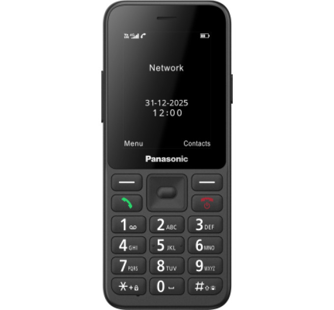 Panasonic Мобільний телефон Panasonic KX-TU260 Black (KX-TU260EXB)