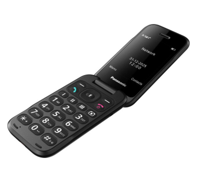 Panasonic Мобільний телефон Panasonic KX-TF600 Black (KX-TF600EXB)