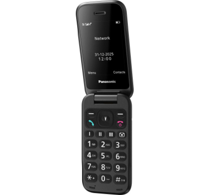 Panasonic Мобільний телефон Panasonic KX-TF600 Black (KX-TF600EXB)