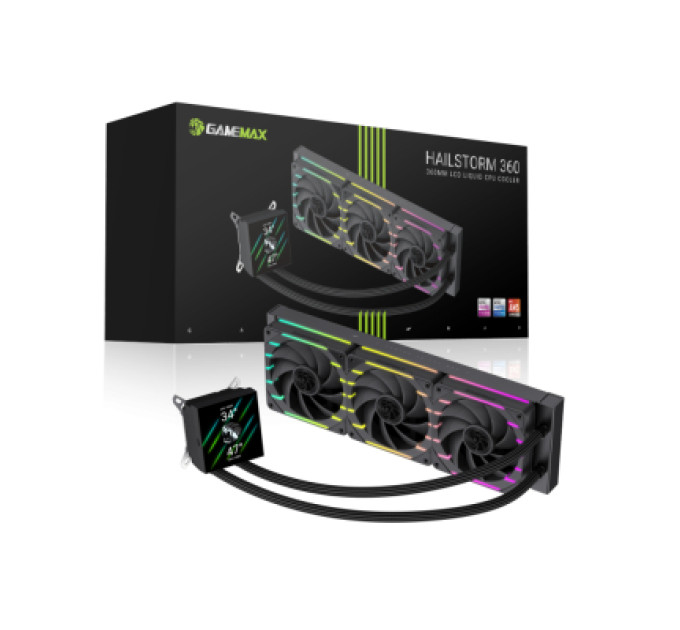 Gamemax Кулер до процесора Gamemax HAILSTORM 360 BK