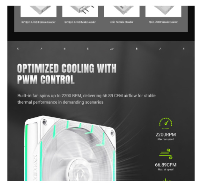 Gamemax Кулер до процесора Gamemax HAILSTORM 360 WH