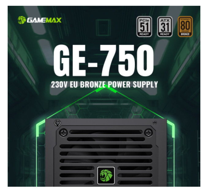Gamemax Блок живлення Gamemax 750W (GE-750)