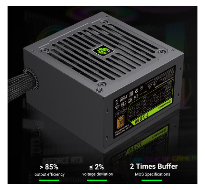 Gamemax Блок живлення Gamemax 750W (GE-750)