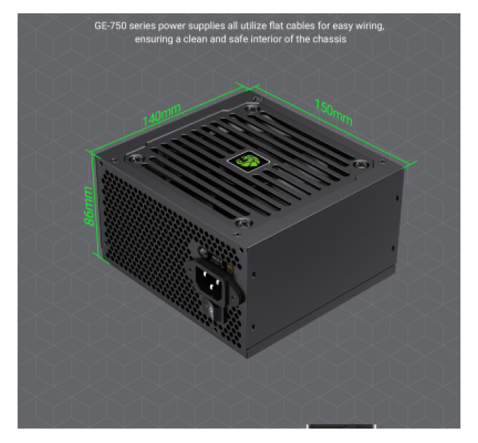 Gamemax Блок живлення Gamemax 750W (GE-750)
