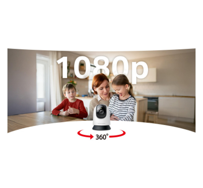 Mercusys Камера відеоспостереження Mercusys IP-Камера MERCUSYS MC200 FHD N300 microSD motion detection (MC200)