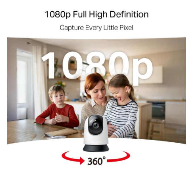 Mercusys Камера відеоспостереження Mercusys IP-Камера MERCUSYS MC200 FHD N300 microSD motion detection (MC200)