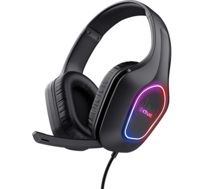 Trust Навушники Trust GXT416 Zirox LED Black (25331)