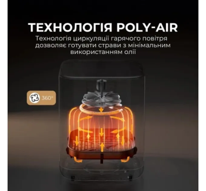 MOVA Мультипіч MOVA AeroChef FD10s Pro Black (VFF12A-BL-S)