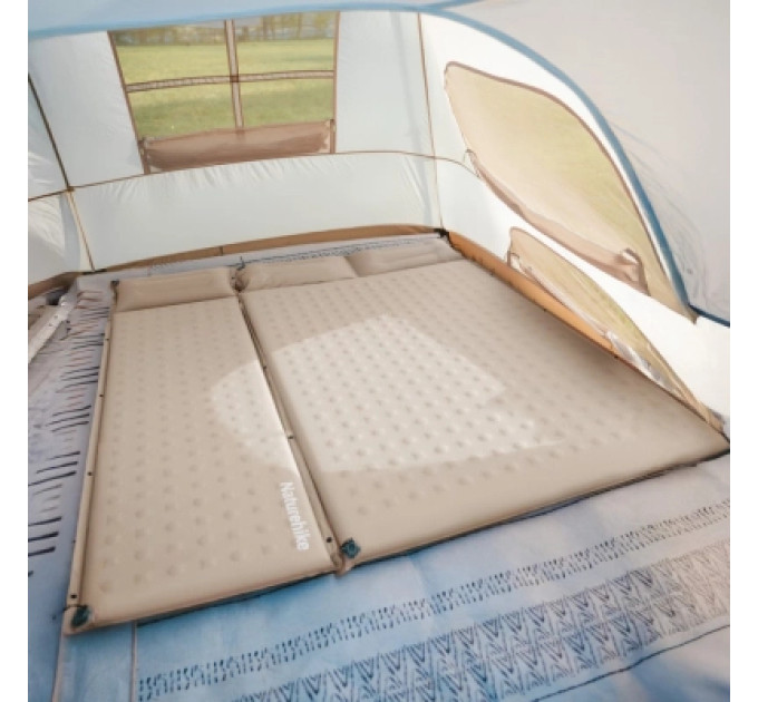 Naturehike Туристичний килимок Naturehike CNK2550WS025, вологостійкий, 200х65х3 см, зелений (6977465868817)