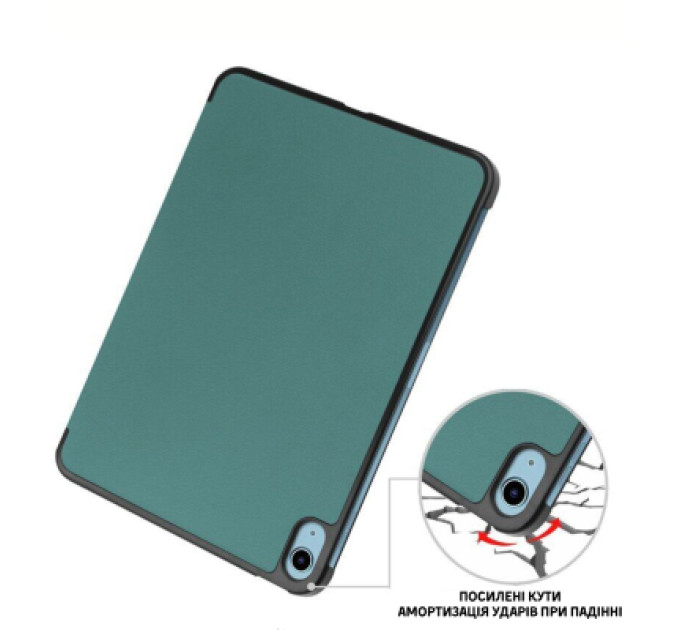 BeCover Чохол до планшета BeCover Smart Case Apple iPad Air 11" M4 2026 Dark Green (715196)
