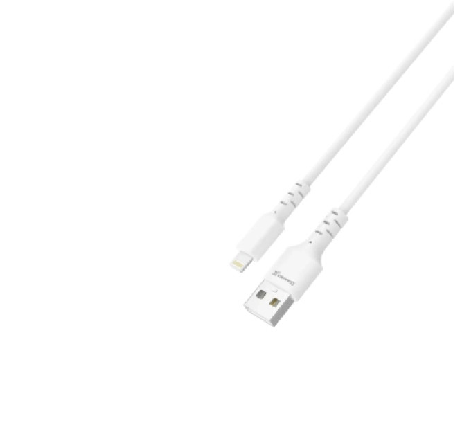 Grand-X Дата кабель USB 2.0 AM to Lightning 1.0m 2.4A white Grand-X (PL-05W)