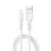 Grand-X Дата кабель USB 2.0 AM to Lightning 1.0m 2.4A white Grand-X (PL-05W)