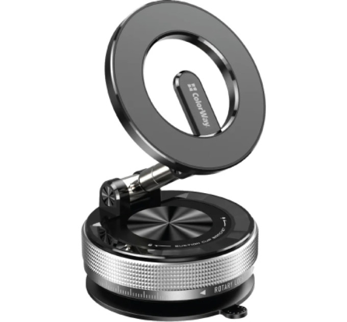 ColorWay Універсальний автотримач ColorWay MagSafe 360° Black (CW-CHM21-BK)