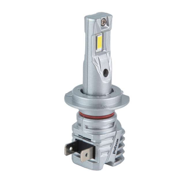 PULSO Автолампа PULSO LED-chips 7535/9-18v/2x28w/6000Lm/6500K (M6-H7)