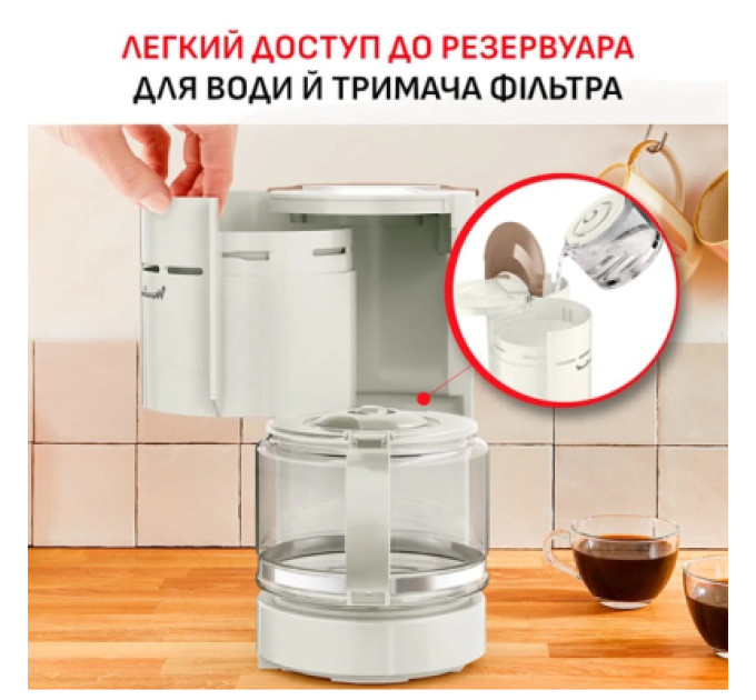 Moulinex Крапельна кавоварка Moulinex FG121A10