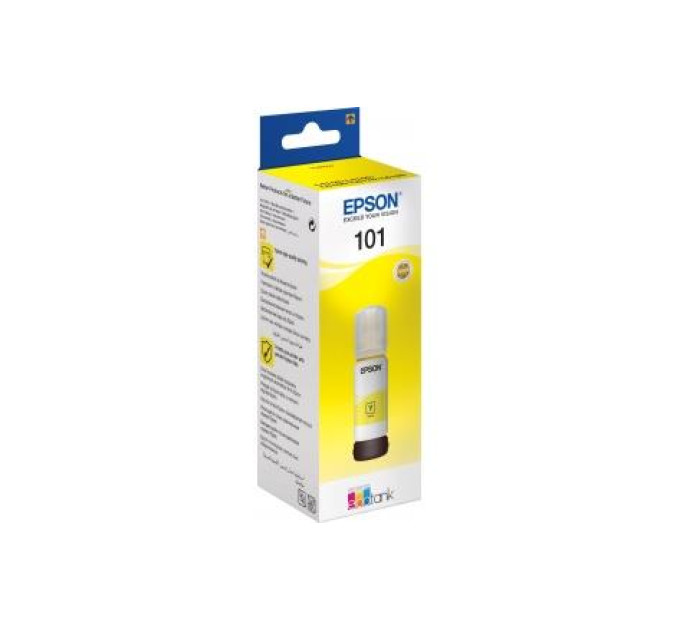 Epson Контейнер з чорнилом Epson 101 EcoTank L14150/L4150/L4160/L4260/L4267/L4360/L6160/L6170/L6190/L6270/L6290 yellow