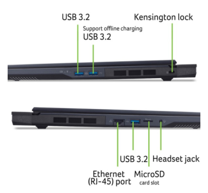 Acer Ноутбук Acer Predator Helios Neo 16 AI PHN16-73-73UX (NH.QVUEU.00L)