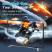 Vention Кабель мультимедійний HDMI M to HDMI M 5.0m V2.1 4K60Hz braided aluminum alloy gray Vention (AABIJ)