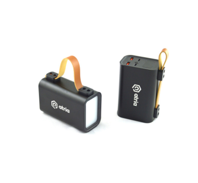 ATRIA Батарея універсальна Atria 30000mAh, 130W, USB-C laptop/phone (WPD-130)