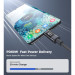 Choetech Дата кабель USB-C to USB-C 1.2m PD60W digital display nylon gray Choetech (XCC-1068-GY)