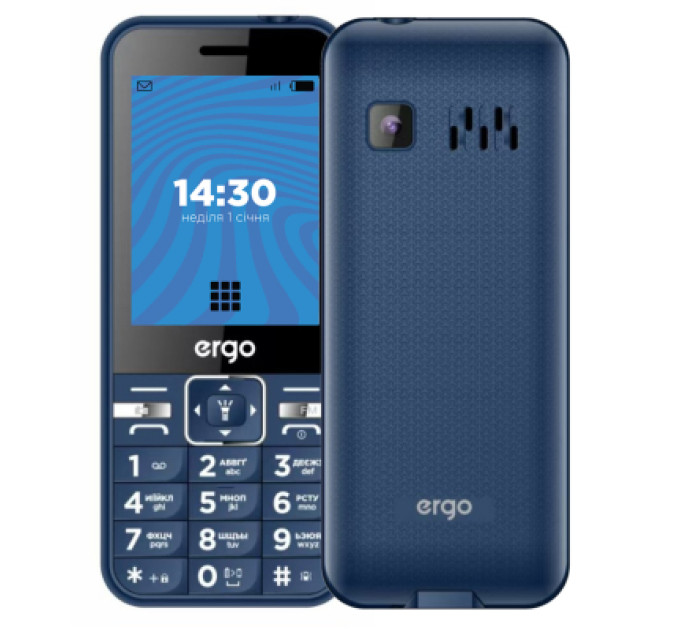 Ergo Мобільний телефон Ergo E281 Blue
