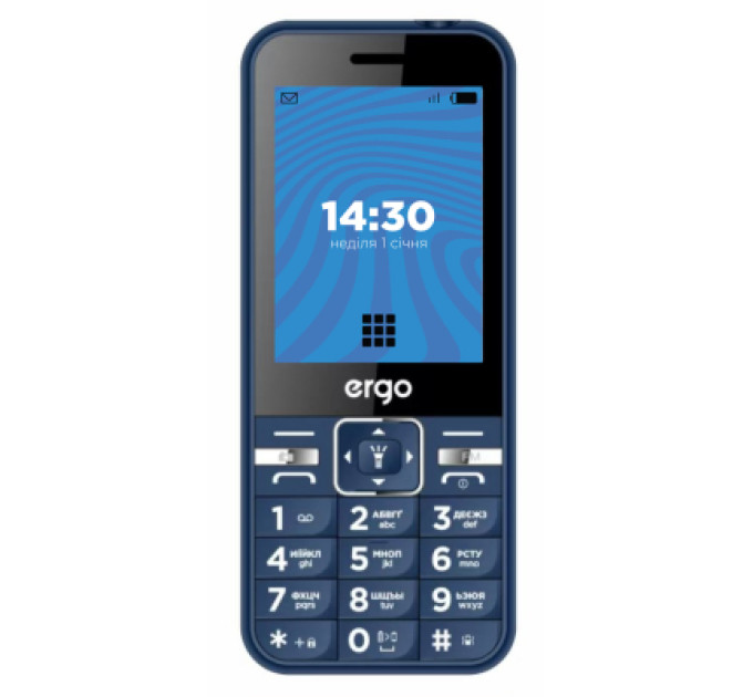 Ergo Мобільний телефон Ergo E281 Blue