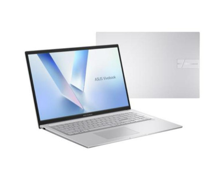 ASUS computers Ноутбук ASUS Vivobook 17 X1704VA-AU989 17.3" FHD IPS, Intel 7 150U, 16GB, F512GB, UMA, NoOS, Сріблястий