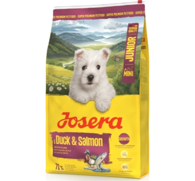 Josera Сухий корм для собак Josera Mini Junior Duck & Salmon 3 кг (4032254787617)