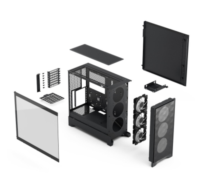 Fractal Design Корпус для ПК Fractal Design Pop 2 Air Black TG RGB (FD-C-POA2A-03)