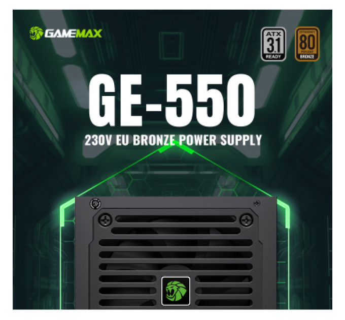 Gamemax Блок живлення Gamemax 550W (GE-550)