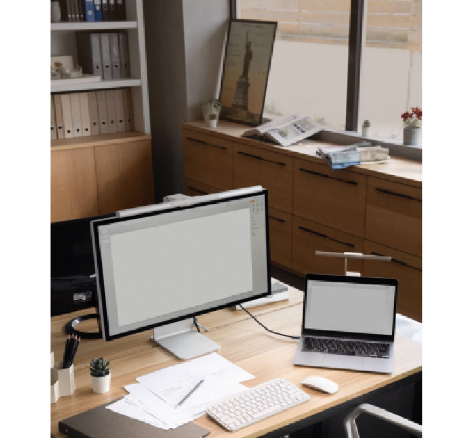 BenQ Настільна лампа BenQ CLIP ScreenBar Pro Black (9H.W4KWT.ES3)