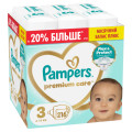Pampers Підгузки Pampers Premium Care Розмір 3 (6-10 кг) 216 шт (8006530223539)