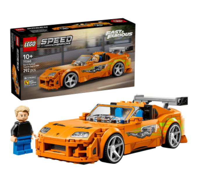 LEGO Конструктор LEGO Speed Champions «Форсаж»: Toyota Supra MK4 (77260)