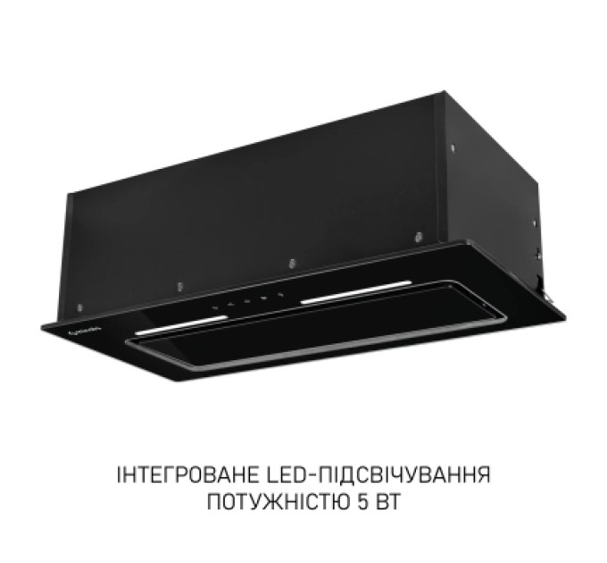 Minola Витяжка кухонна Minola HBI 6473 BL GLASS 800 LED Line