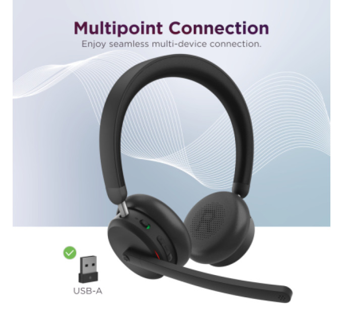 LENOVO Навушники Lenovo Dual-Mode Wireless ANC 6550 Black (4XD1S19777)