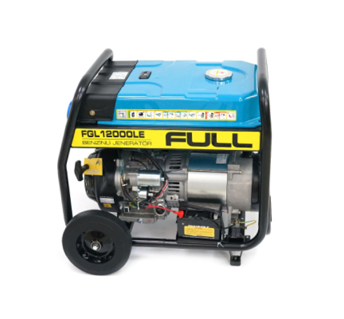 FULL Генератор FULL FGL 12000LE, 12kVA/9.0kW, 28l, 3l/год, ручний/електростартер, (без АКБ) (FGL 12000LE)