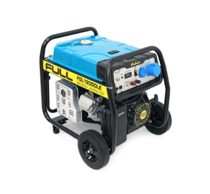 FULL Генератор FULL FGL 12000LE, 12kVA/9.0kW, 28l, 3l/год, ручний/електростартер, (без АКБ) (FGL 12000LE)