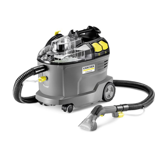 KARCHER HOME & GARDEN Пилосос професійний миючий Karcher Puzzi 8/1 1200Вт 270мБар контейнер 8/7л 8.6кг