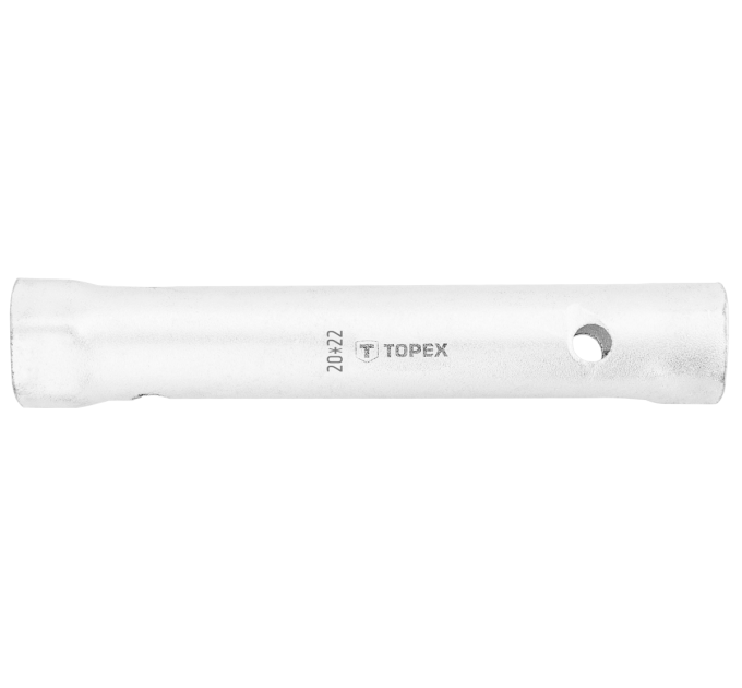 Topex Ключ торцевий TOPEX, трубчастий, двосторонній, 160мм, 20х22мм