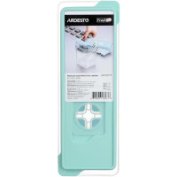 Форма для льоду з кришкою ARDESTO Fresh, 27х9.5х3.8см, силікон, пластик, блакитний