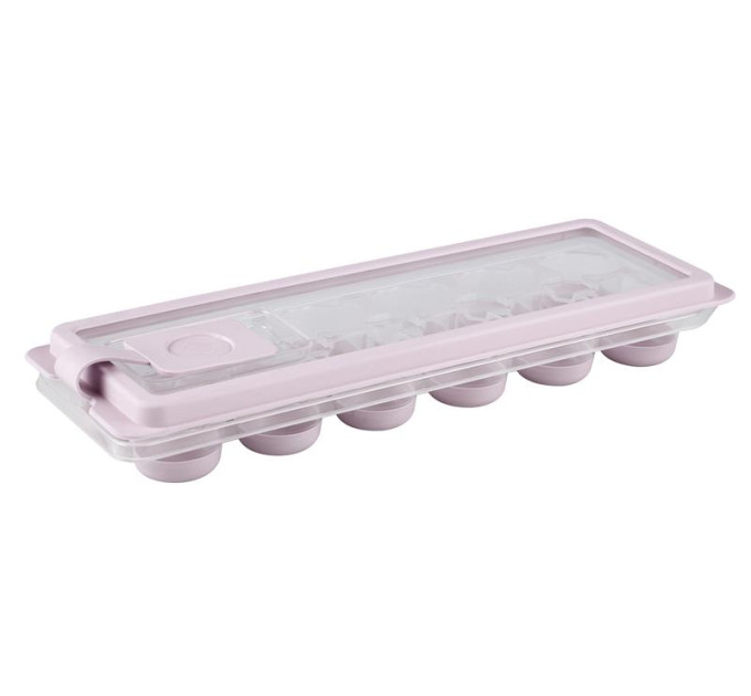 ARDESTO Kitchenware Форма для льоду з кришкою ARDESTO Fresh Cylinder, 27х9.5х3.8см, силікон, пластик, ліловий